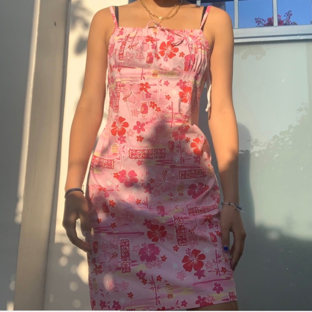 Y2k Dress. Cute pink coconut girl inspired dress :)